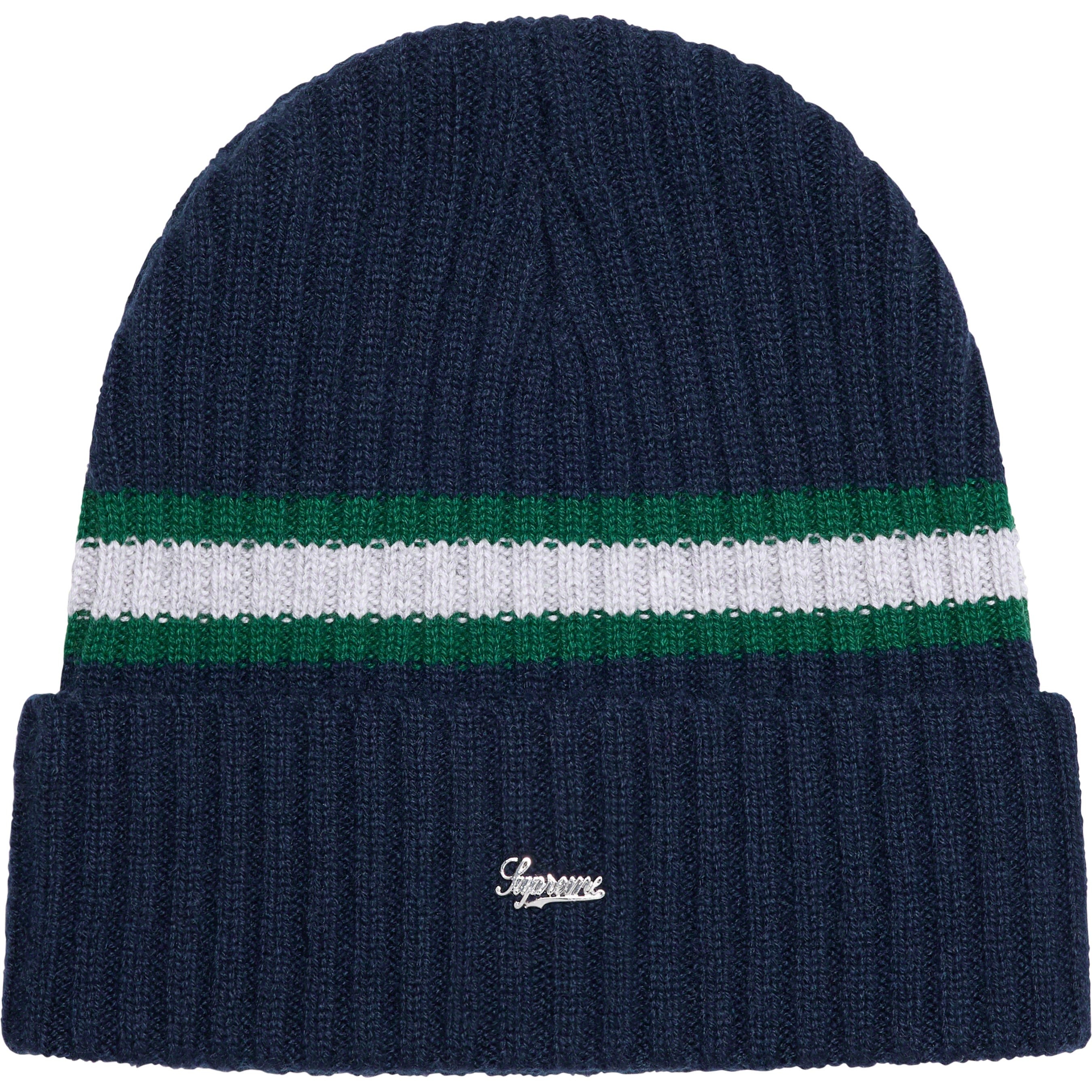 Striped Cashmere Beanie view 6